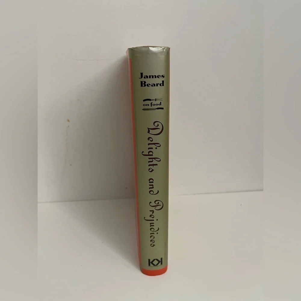 James Beard – “Delights and Prejudices” Hardcover Cookbook (Vintage Edition)